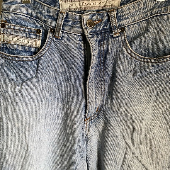 Vintage Z.Cavaricci  Relaxed High Waist Streetwear HipHop Medium Wash Size 30 - Picture 5 of 13